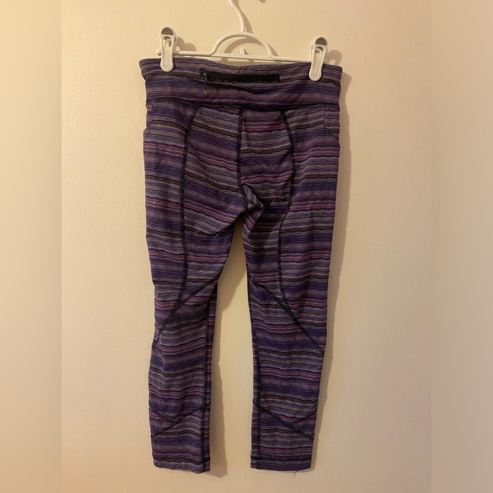 Lululemon Pace Rival Crop Size 6 - Picture 6 of 7